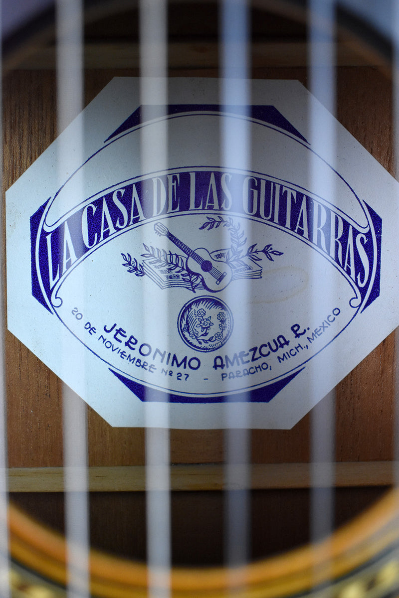 1940s Jeronimo Amezcua R. Paracho Classical – Telluride Music Co.