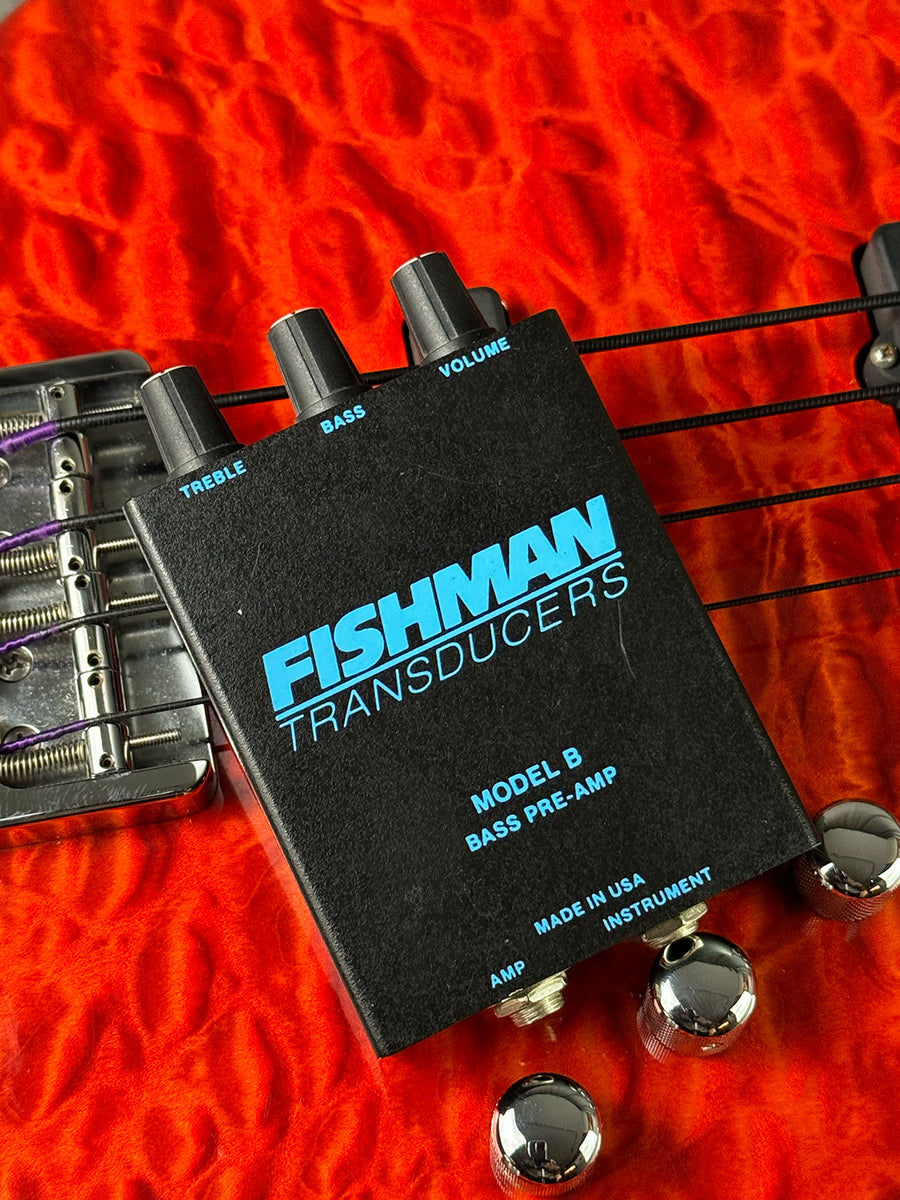 1990s Fishman Model B Bass Pre-Amp – Telluride Music Co.