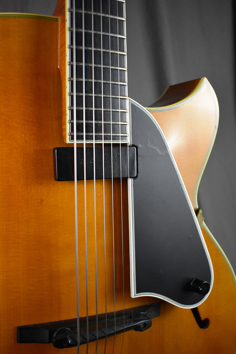 2007 W.E. Moll 17” Pizz Hero Custom 7-String – Telluride Music Co.