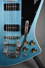 Load image into Gallery viewer, Kauer Banshee Baritone Sky Blue Flake w/ Bigsby