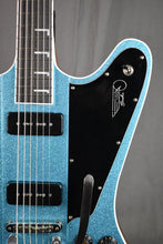 Load image into Gallery viewer, Kauer Banshee Baritone Sky Blue Flake w/ Bigsby