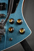 Kauer Banshee Baritone Sky Blue Flake w/ Bigsby