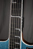 Kauer Banshee Baritone Sky Blue Flake w/ Bigsby