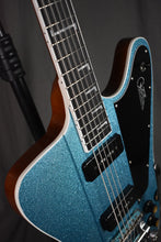 Load image into Gallery viewer, Kauer Banshee Baritone Sky Blue Flake w/ Bigsby