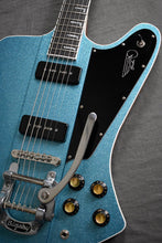 Load image into Gallery viewer, Kauer Banshee Baritone Sky Blue Flake w/ Bigsby