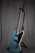 Load image into Gallery viewer, Kauer Banshee Baritone Sky Blue Flake w/ Bigsby