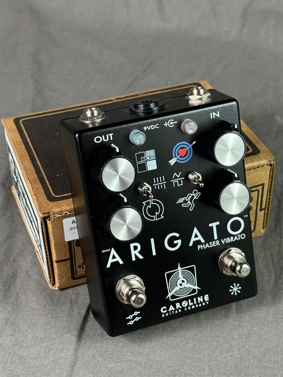 CAROLINE ARIGATO Phaser Vibrato フェイザー　美品 ArigatoLTDBlack_71203_1200x120