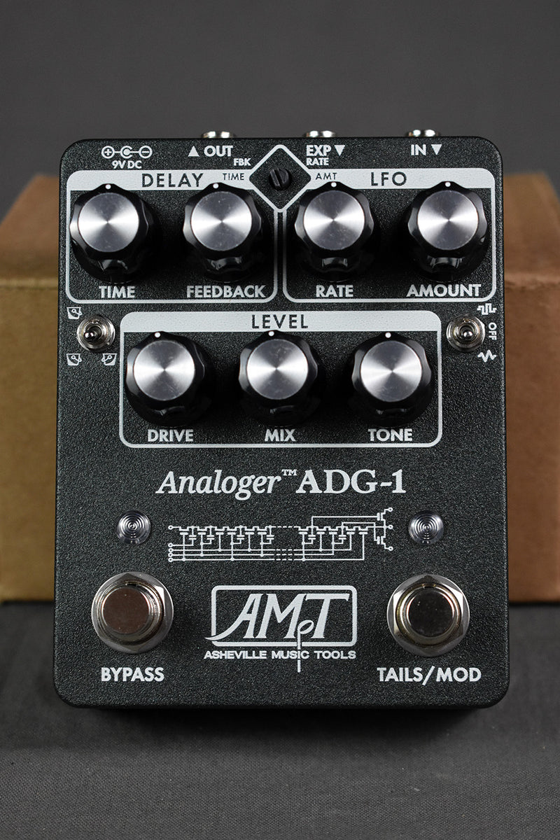 delay pedale Asheville Music Tools ADG-1 700 ms Analog Delay – Telluride Music Co