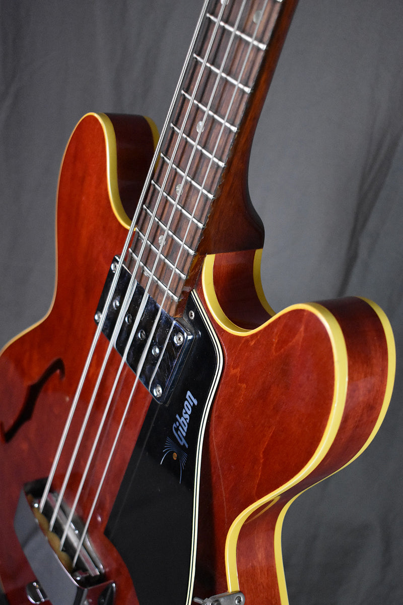 1968 Gibson EB-2 Cherry – Telluride Music Co.
