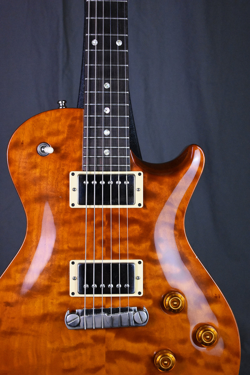 2005 PRS Singlecut Amber Quilt Top – Telluride Music Co