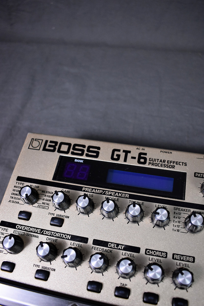 Boss GT-6 Guitar Effects Processor #DQ22996 – Telluride Music Co.