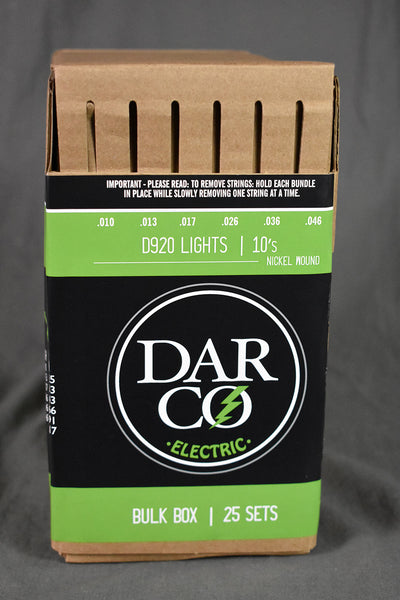 Darco Electric Strings Bulk Box (25 Sets) Light Gauge