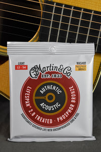 Martin Authentic Acoustic Lifespan 2.0 Treated Phosphor Bronze Strings