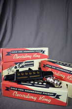 Load image into Gallery viewer, Recording King Gold Foil Sound-Hole Pickup