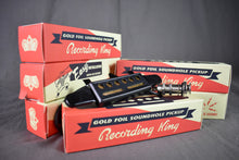 Load image into Gallery viewer, Recording King Gold Foil Sound-Hole Pickup