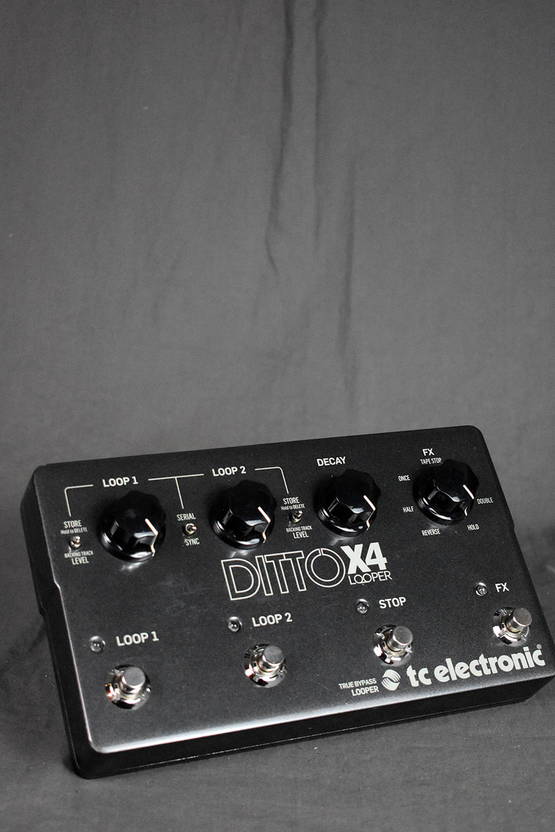 Used TC Electronic Ditto X4 Looper – Telluride Music Co.