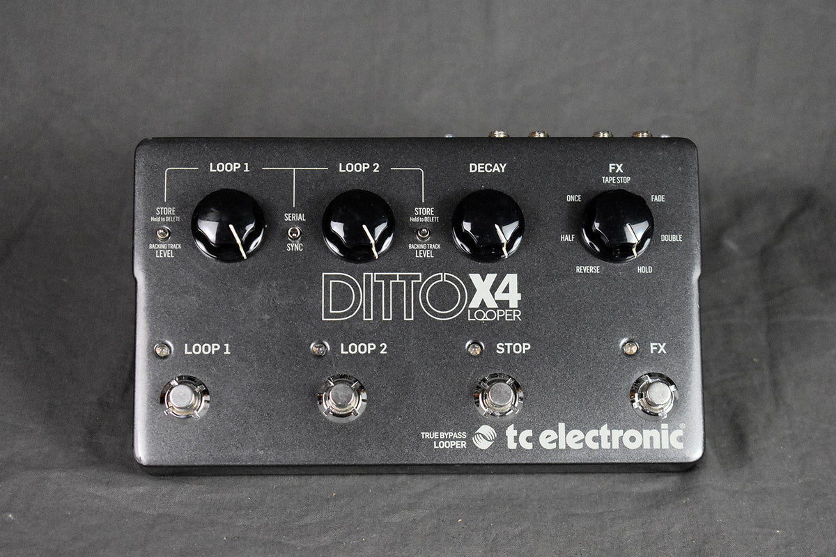 Used TC Electronic Ditto X4 Looper – Telluride Music Co.