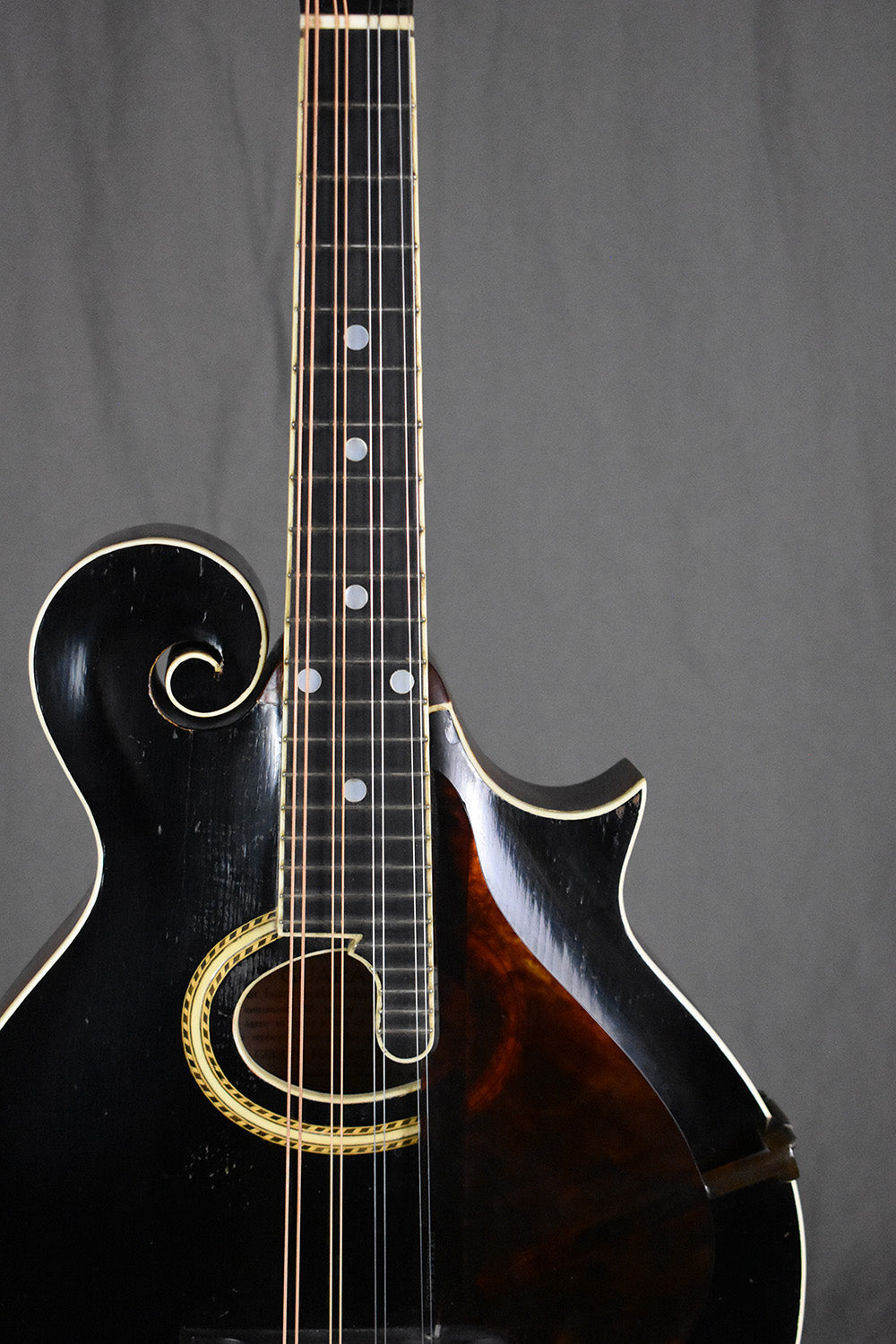 1910 Gibson F-2 Black Top