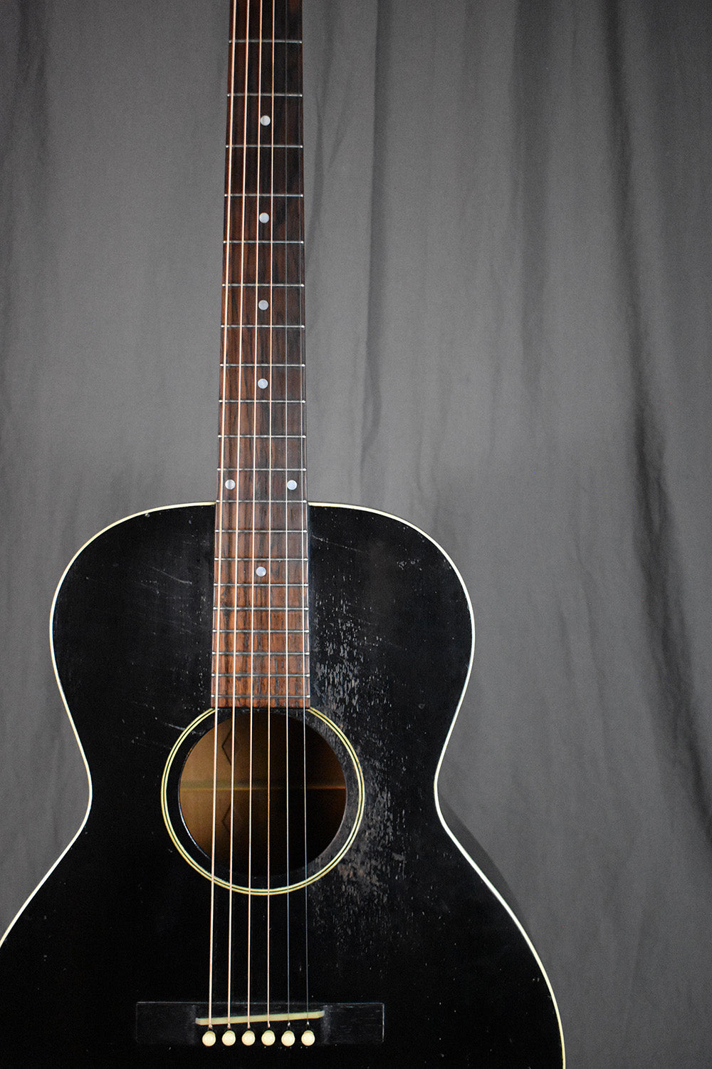 1931 Gibson L-00 Black 12-Fret Mahogany Top