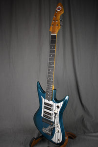 1965 Teisco ET460 Sharkin Rubber Bridge Conversion