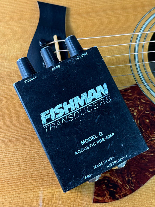 1990s Fishman Model G Acoustic Guitar Pre-Amp