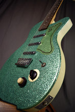 Load image into Gallery viewer, 2000 Danelectro &#39;56 U-3 PRO Aqua Sparkle