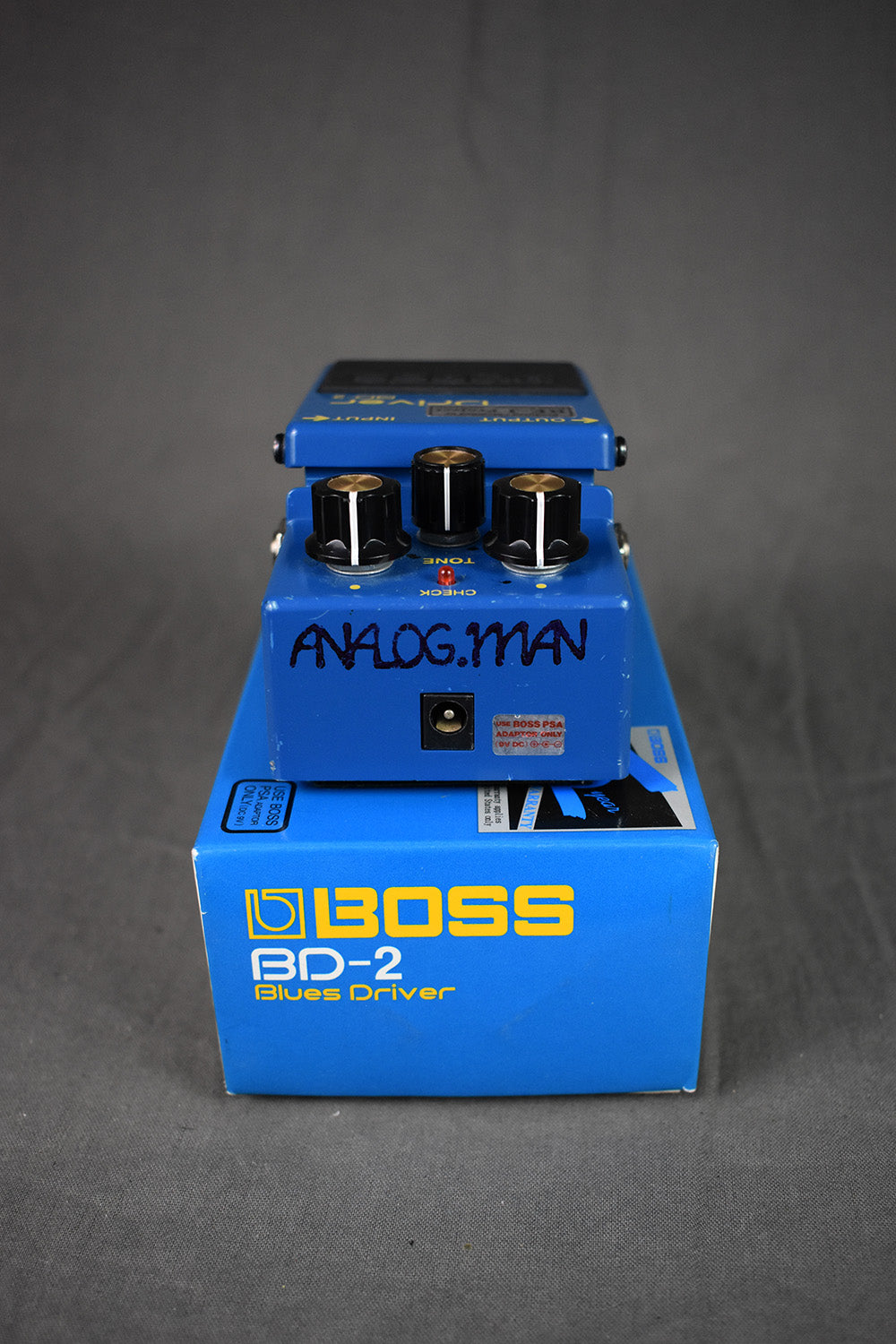 2000s Boss BD-2 Analog Man RE-J Project Mod – Telluride Music Co.