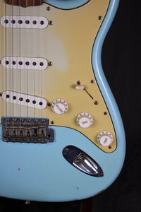 2003 Fender Custom Shop ’60 Stratocaster Relic Daphne Blue