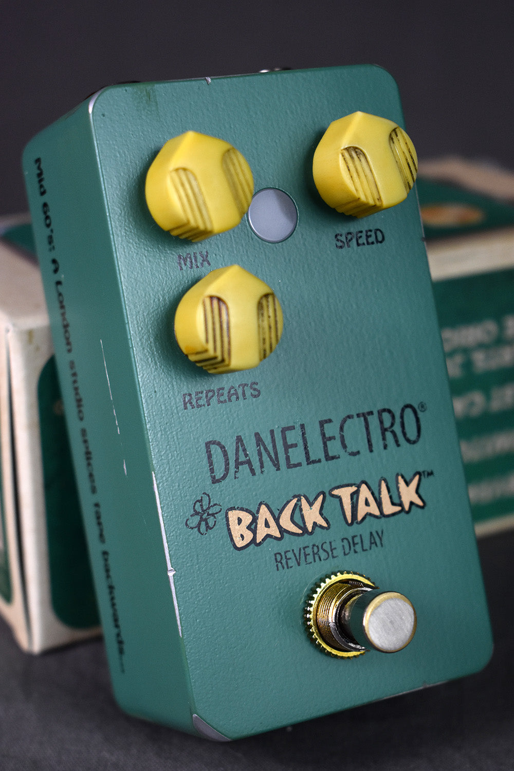 reverse delay pedal 2020 Danelectro Back Talk Reverse Delay Reissue – Telluride Music Co
