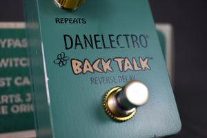 2020 Danelectro Back Talk Reverse Delay Reissue