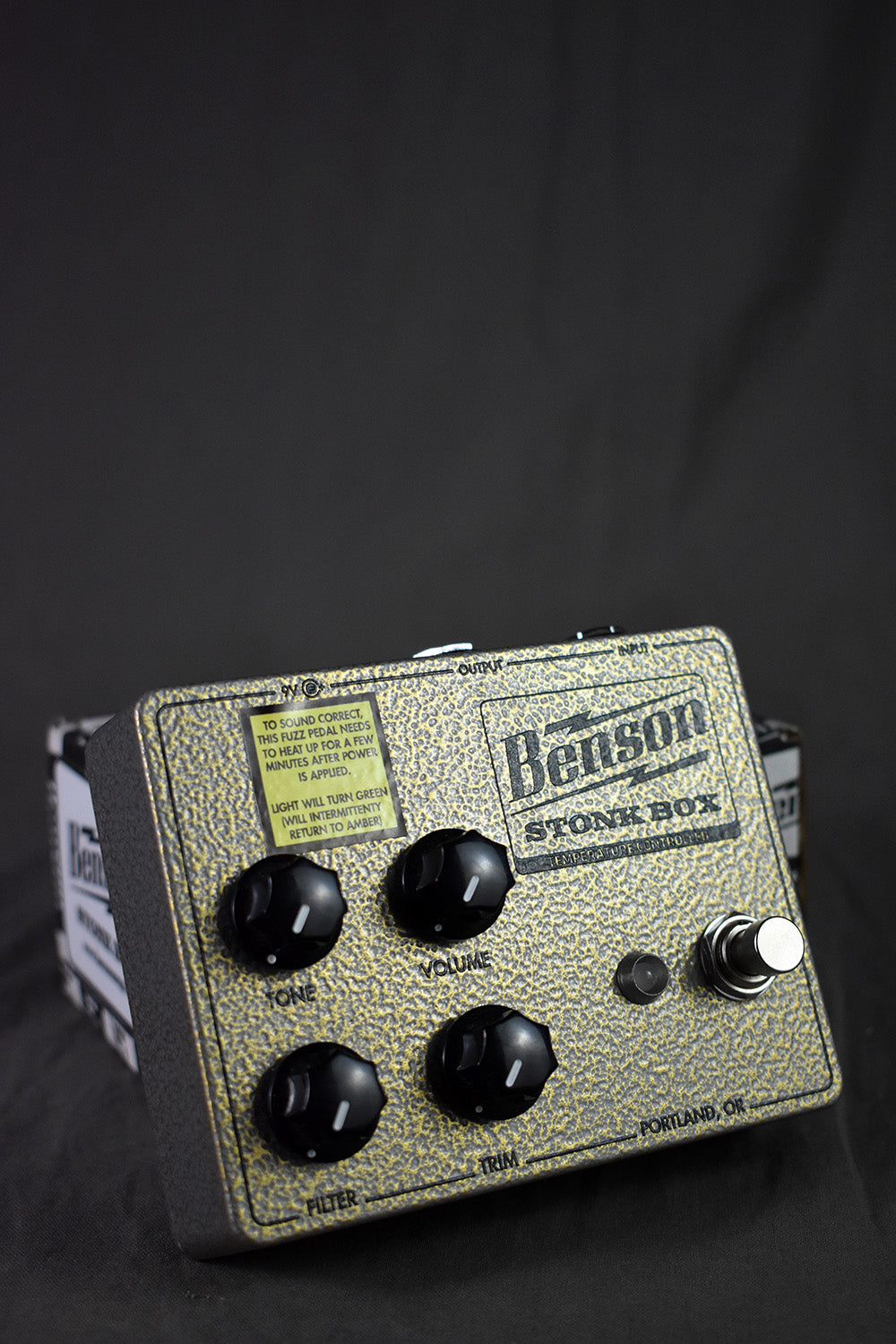 benson fuzz pedal 2023 Benson Amps Stonk Box – Telluride Music Co