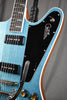 Kauer Banshee Baritone Sky Blue Flake w/ Bigsby