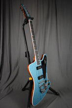 Load image into Gallery viewer, Kauer Banshee Baritone Sky Blue Flake w/ Bigsby