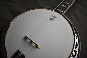 Deering White Lotus 5-String Banjo