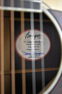 Bourgeois D Custom Large Soundhole Blue Sinker Sitka Limited Edition