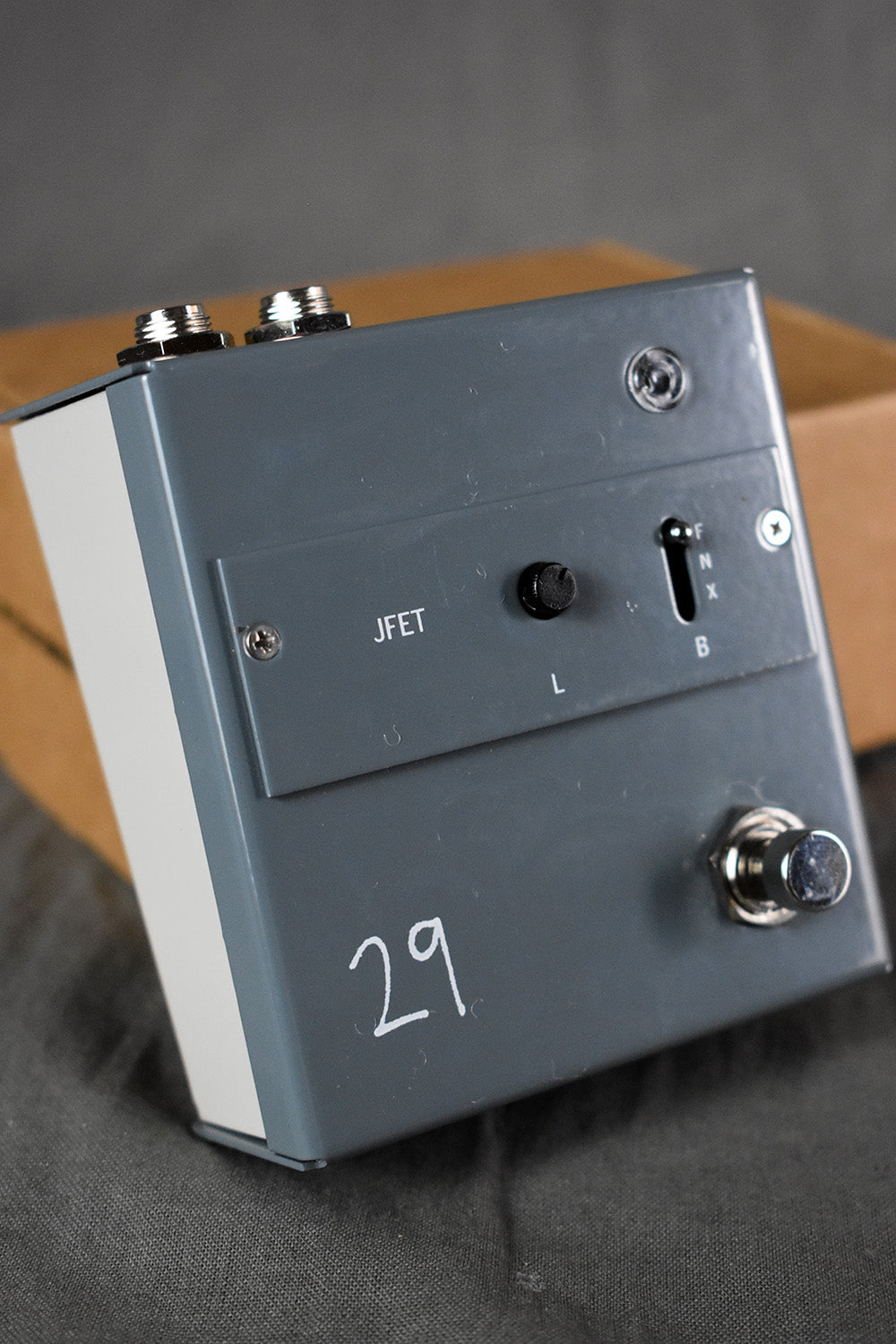 jfet boost pedal 29 Pedals JFET – Telluride Music Co