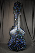 Load image into Gallery viewer, 2022 Calton OM Case Black Splatter