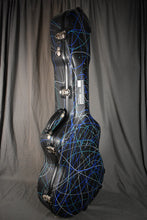 Load image into Gallery viewer, 2022 Calton OM Case Black Splatter
