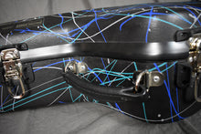 Load image into Gallery viewer, 2022 Calton OM Case Black Splatter