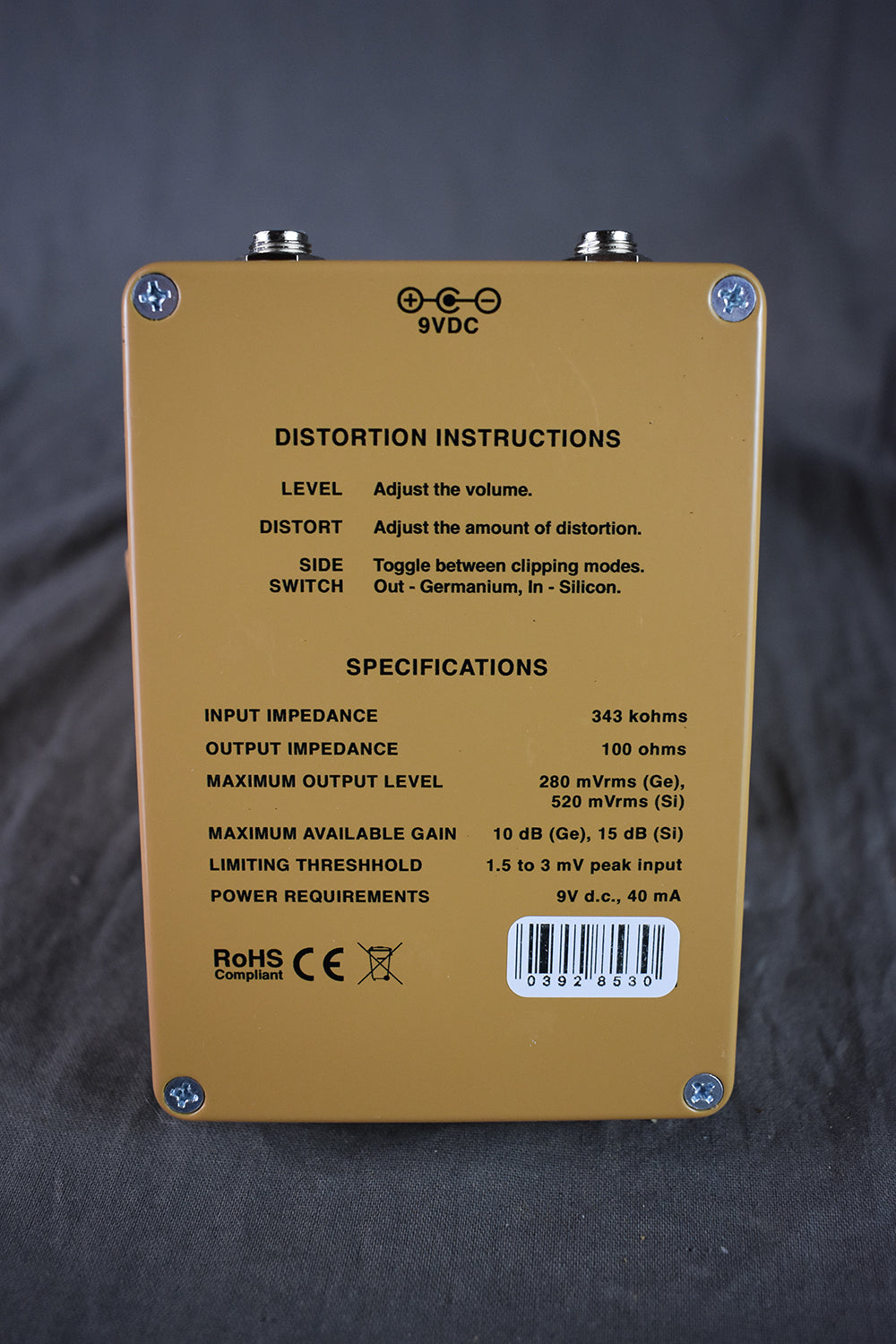 ross distortion pedal Ross Distortion – Telluride Music Co