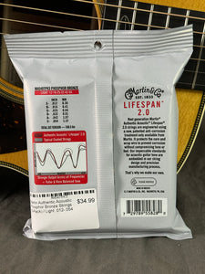 Martin Lifespan 2.0 Treated Phosphor Bronze Strings (3-Pack)