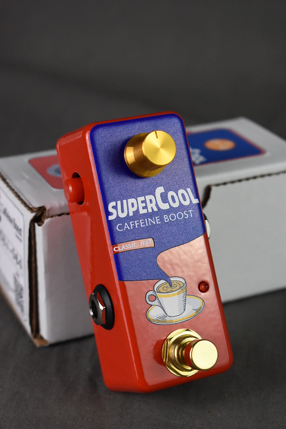 jfet pedals Supercool Pedals Caffeine Boost (Classic JFET) – Telluride Music Co