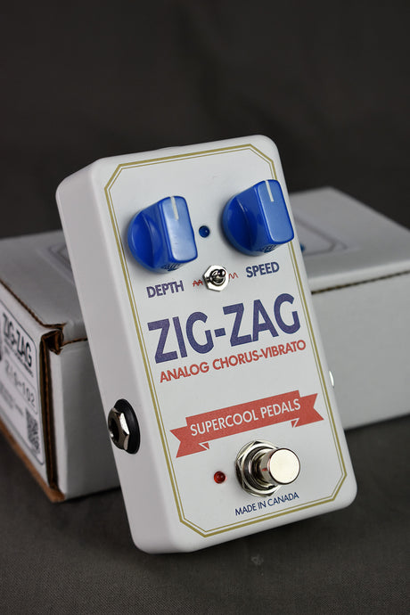 Supercool Pedals ZIG-ZAG Analog Chorus-Vibrato