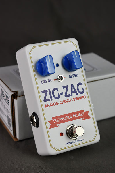 Supercool Pedals ZIG-ZAG Analog Chorus-Vibrato