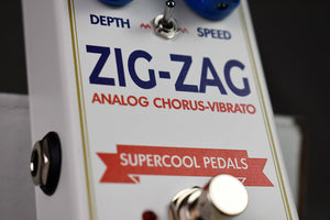 Supercool Pedals ZIG-ZAG Analog Chorus-Vibrato