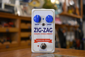 Supercool Pedals ZIG-ZAG Analog Chorus-Vibrato