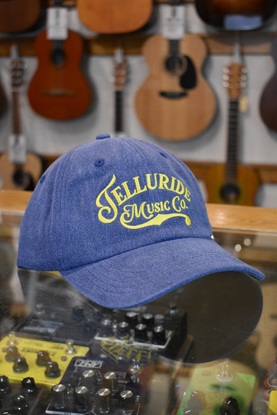 TMC Washed Cotton Dad Hat - Navy/Yellow