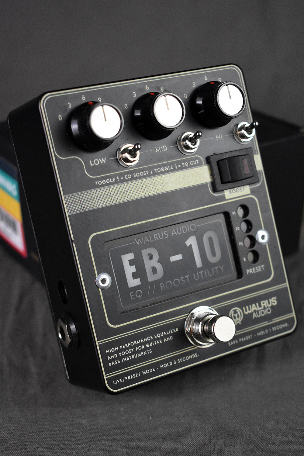 Used Walrus Audio EB-10 Preamp/EQ/Boost