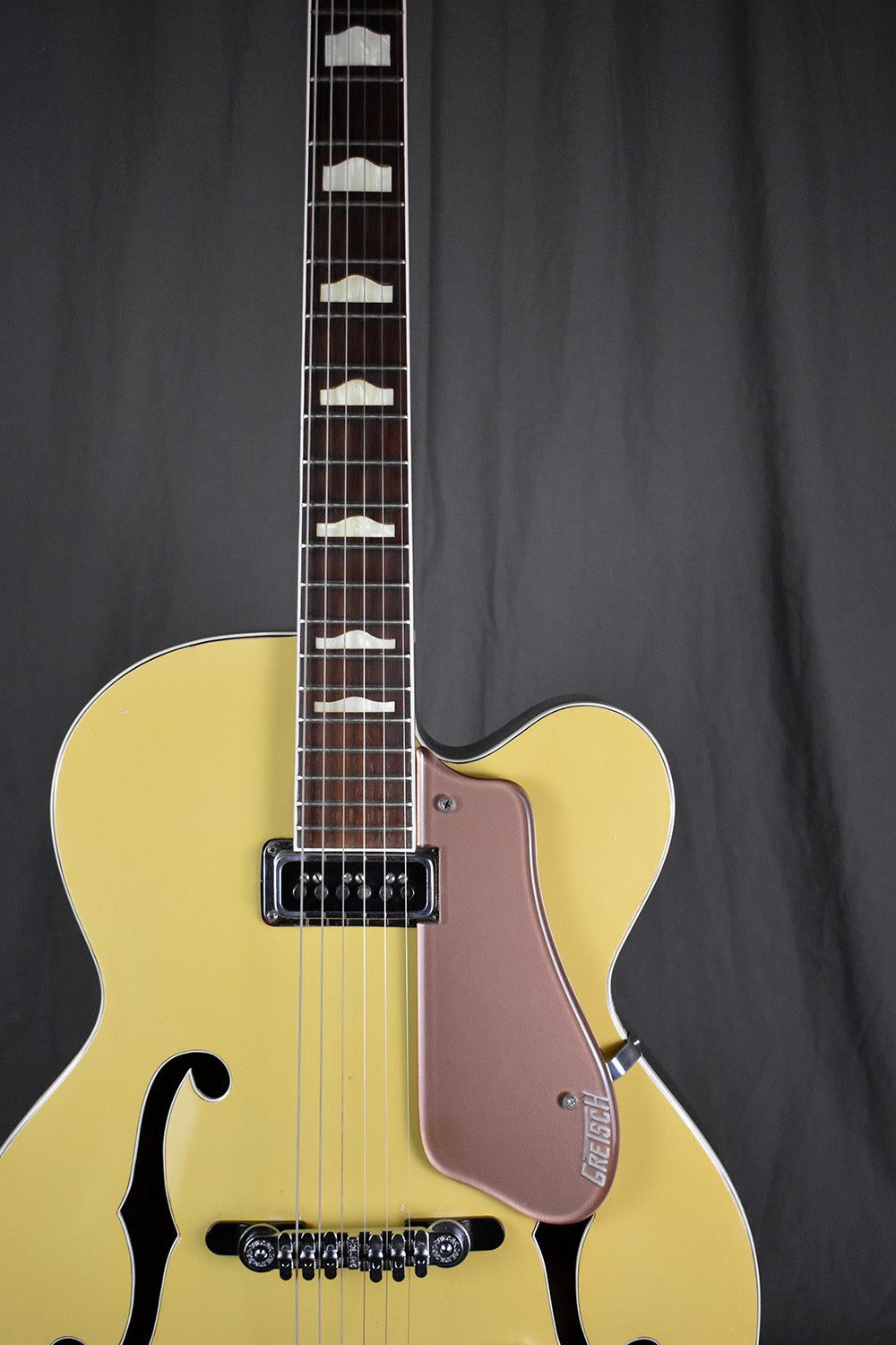 1956 Gretsch 6189 Streamliner Bamboo Yellow/Copper Mist