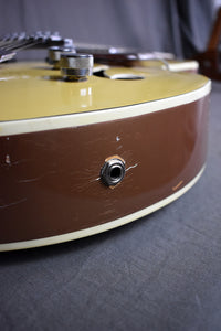 1956 Gretsch 6189 Streamliner Bamboo Yellow/Copper Mist